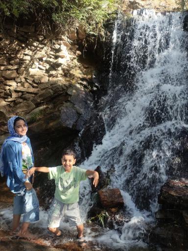 عکس آبشار شهمیرزاد