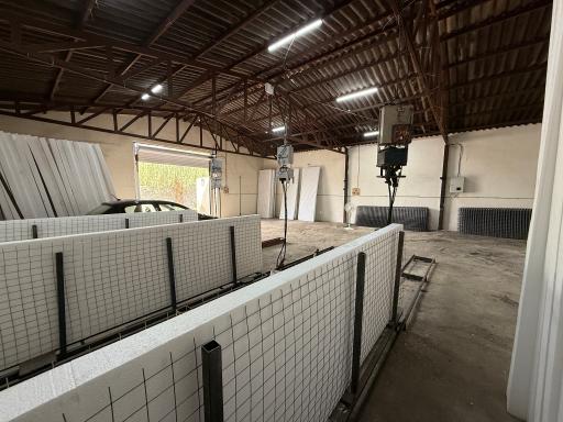 عکس کارخانه تولید دیوارهای پیش‌ساخته تری دی پنل