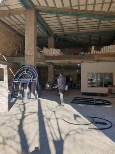 عکس تولیدی درب و پنجره UPVC کرانی