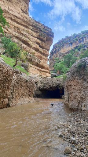 عکس غار آبی شیرز