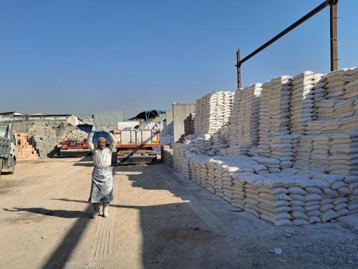 عکس مصالح ساختمانی قشقایی