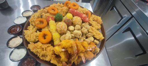 عکس فست فود و سوخاری پدر و پسر