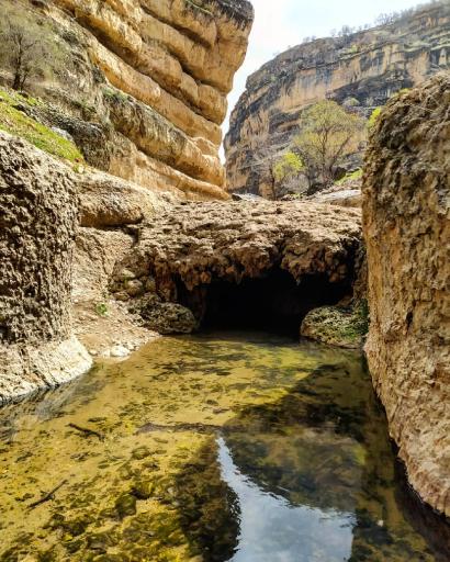 عکس غار آبی شیرز