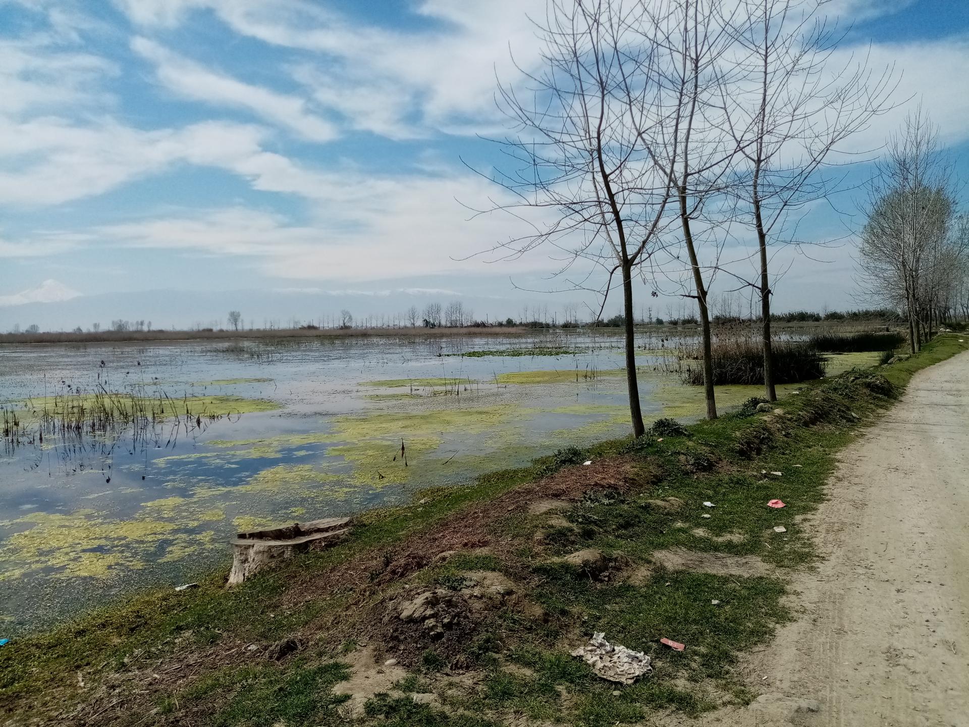 عکس آب بندان مرزون آباد