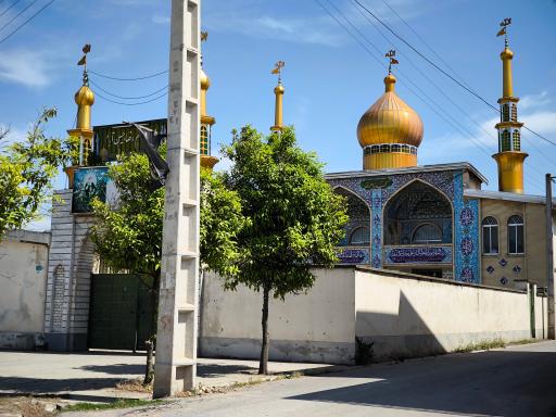 عکس مسجد امام رضا حسین آباد