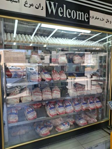 عکس پروتئین و مرغ امین 