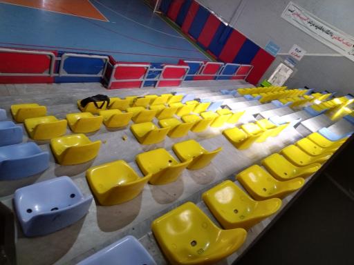 عکس سالن ورزشی چند منظوره وحدت