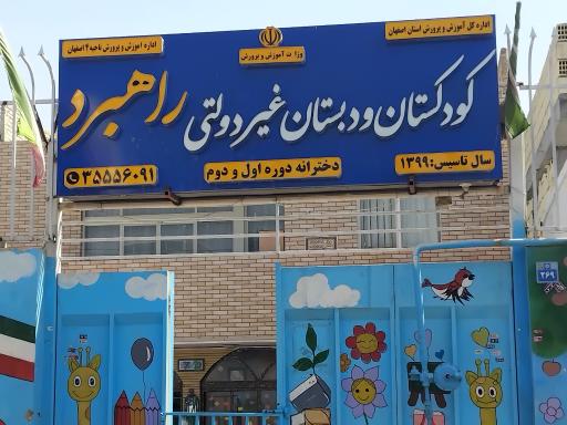 عکس مدرسه پیش دبستانی و دبستان راهبرد
