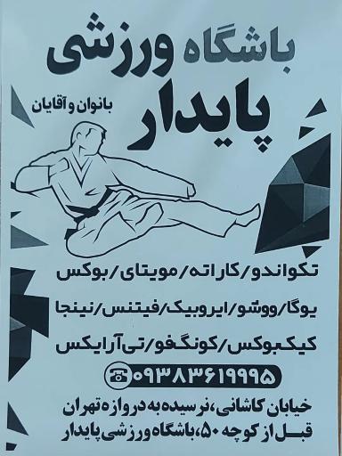 عکس باشگاه بوکس پایدار