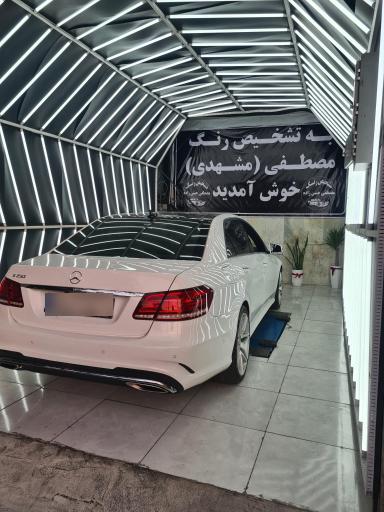 عکس تشخیص رنگ مصطفی حسن زاده