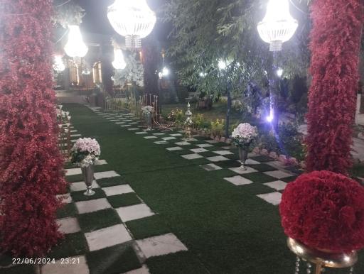 باغ تالار عمارت تشریفات مجنون