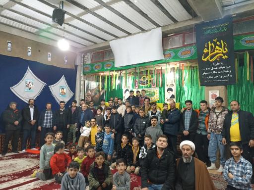 عکس مسجد حضرت خدیجه کبری سلام الله علیها و هیئت فاطمیون شهر کرسف