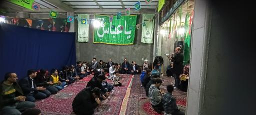 عکس مسجد حضرت خدیجه کبری سلام الله علیها و هیئت فاطمیون شهر کرسف