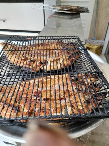 عکس کباب ماهی عبدی