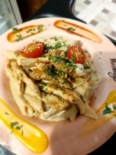 عکس کافه فست فود هشتگ