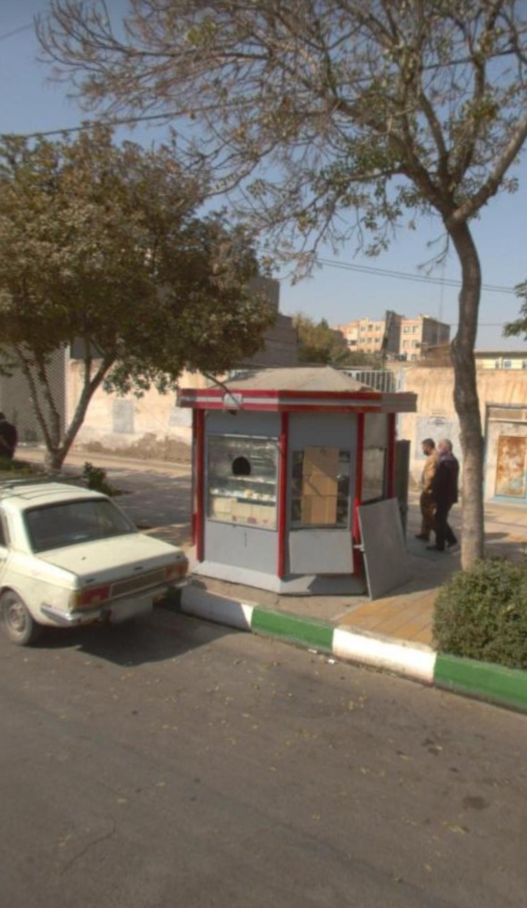 عکس کیوسک روزنامه 