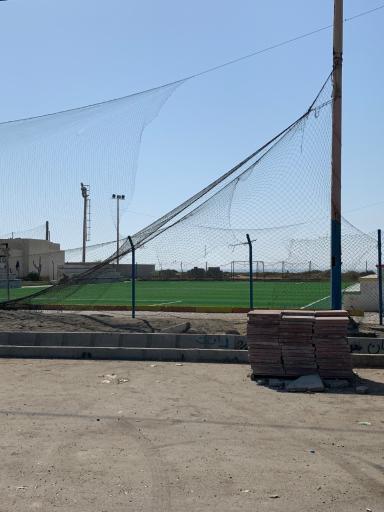 عکس زمین فوتبال دریا بزرگ