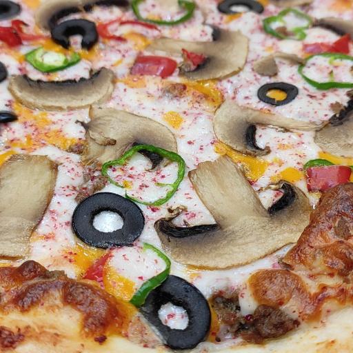 عکس پاچینی ذغالی و فست فود بمب مزه