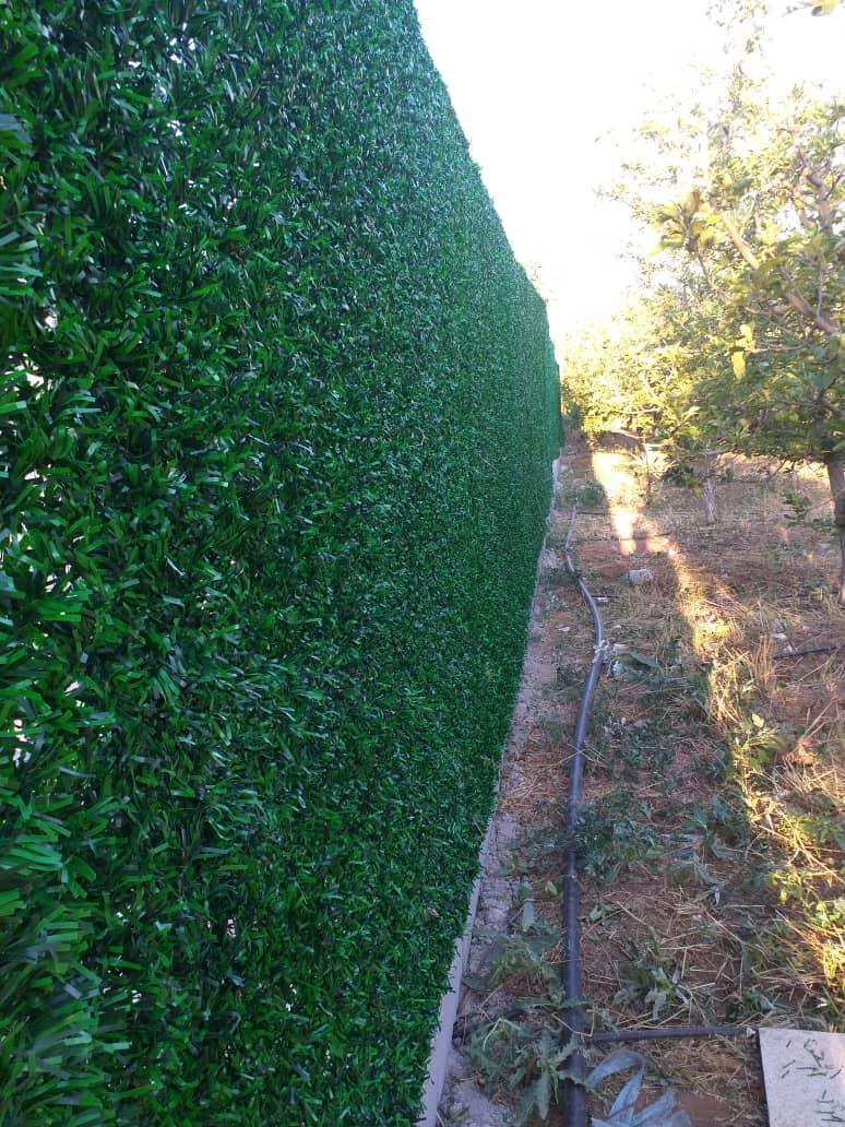 عکس کارخانه تولیدی فنس چمنی