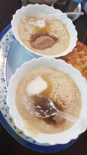 عکس آش و حلیم سید مهدی