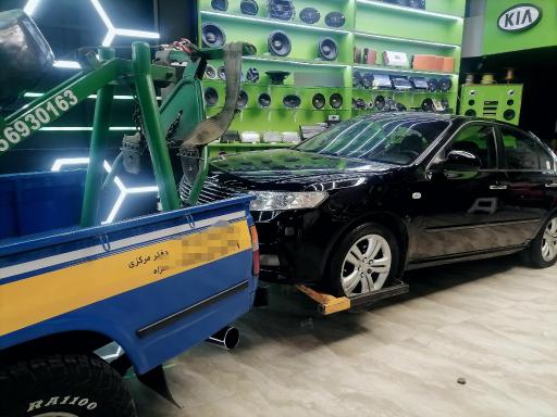 عکس امداد خودرو یدک کش و برق خودرو امین
