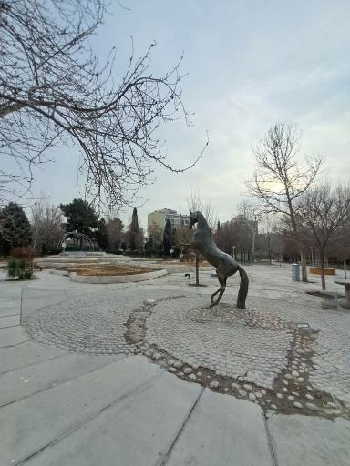 عکس مجسمه اسب