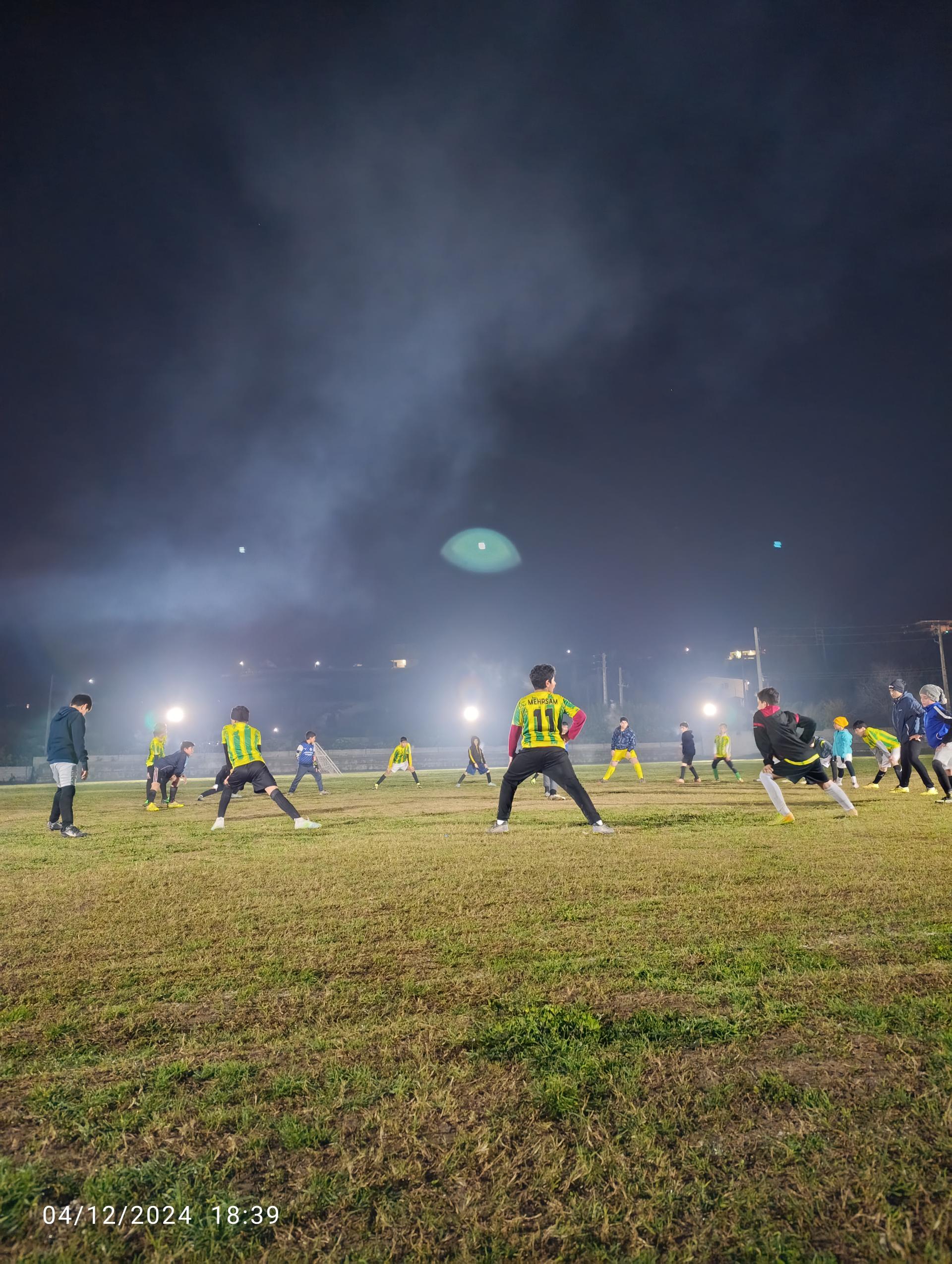 عکس مدرسه فوتبال آذرباد