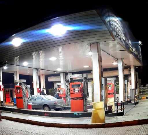 عکس پمپ بنزین خاوران