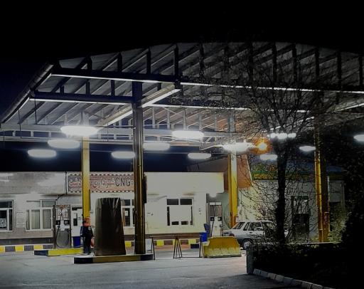 عکس جایگاه cng شهرداری صفادشت