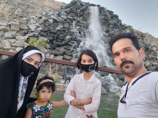 عکس آبشار اول کوه پارک