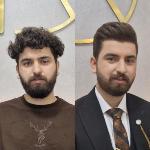 عکس آرایشگاه پیرایش مردانه داماد هادان
