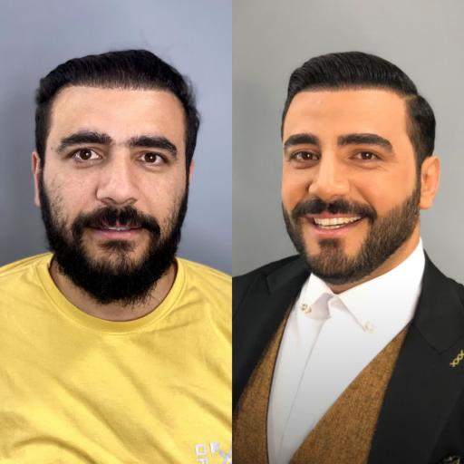 عکس آرایشگاه پیرایش مردانه داماد هادان