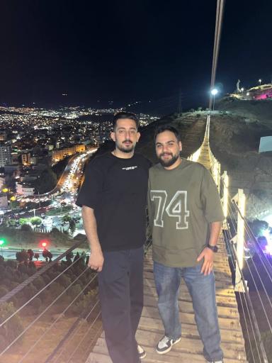 عکس پل معلق آبیدر