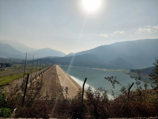 عکس دریاچه زرین گل و سد کبودوال