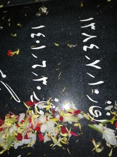 عکس مزار نیکا شاکرمی