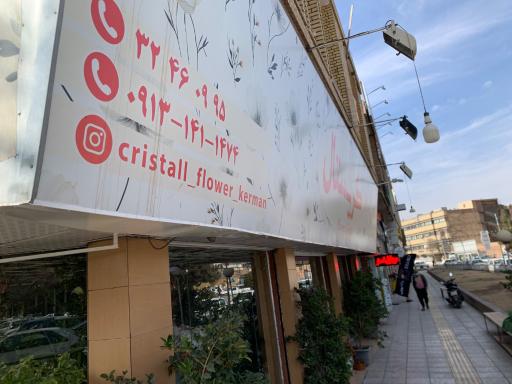 عکس گل فروشی کریستال