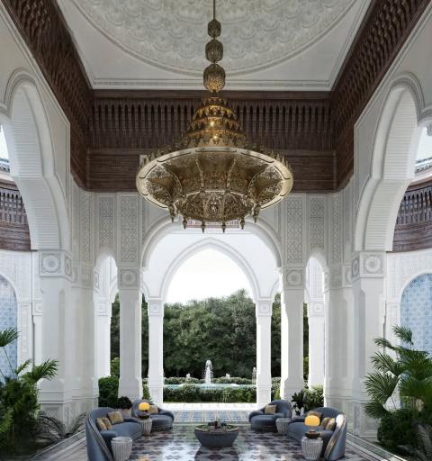 عکس عمارت مراکشی پدری