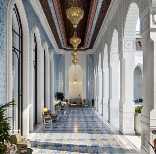 عکس عمارت مراکشی پدری