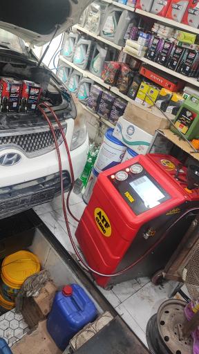 عکس تعویض روغن قاسم 