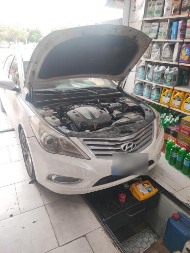 عکس تعویض روغن قاسم 