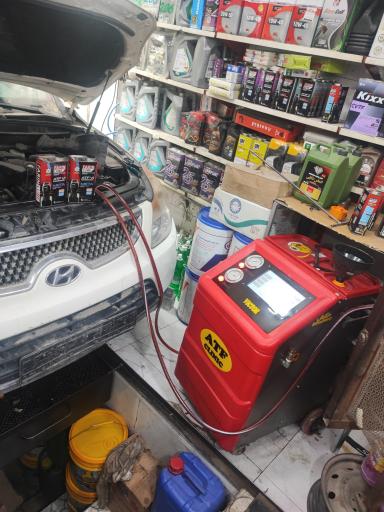 عکس تعویض روغن قاسم 