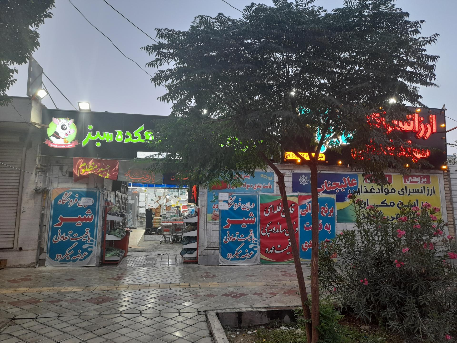 عکس فرآورده های لبنی دهکده سبز