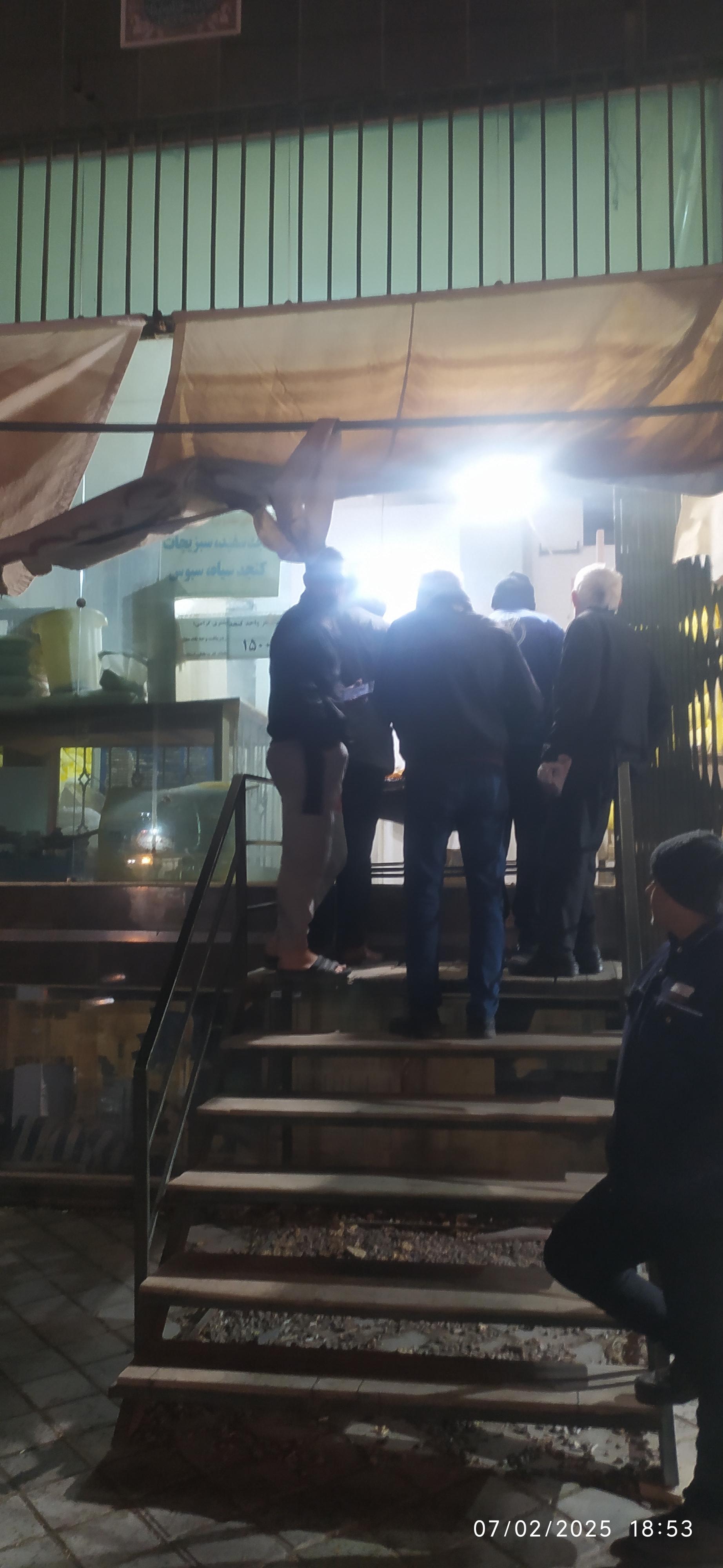 عکس نانوایی سنگکی استکی