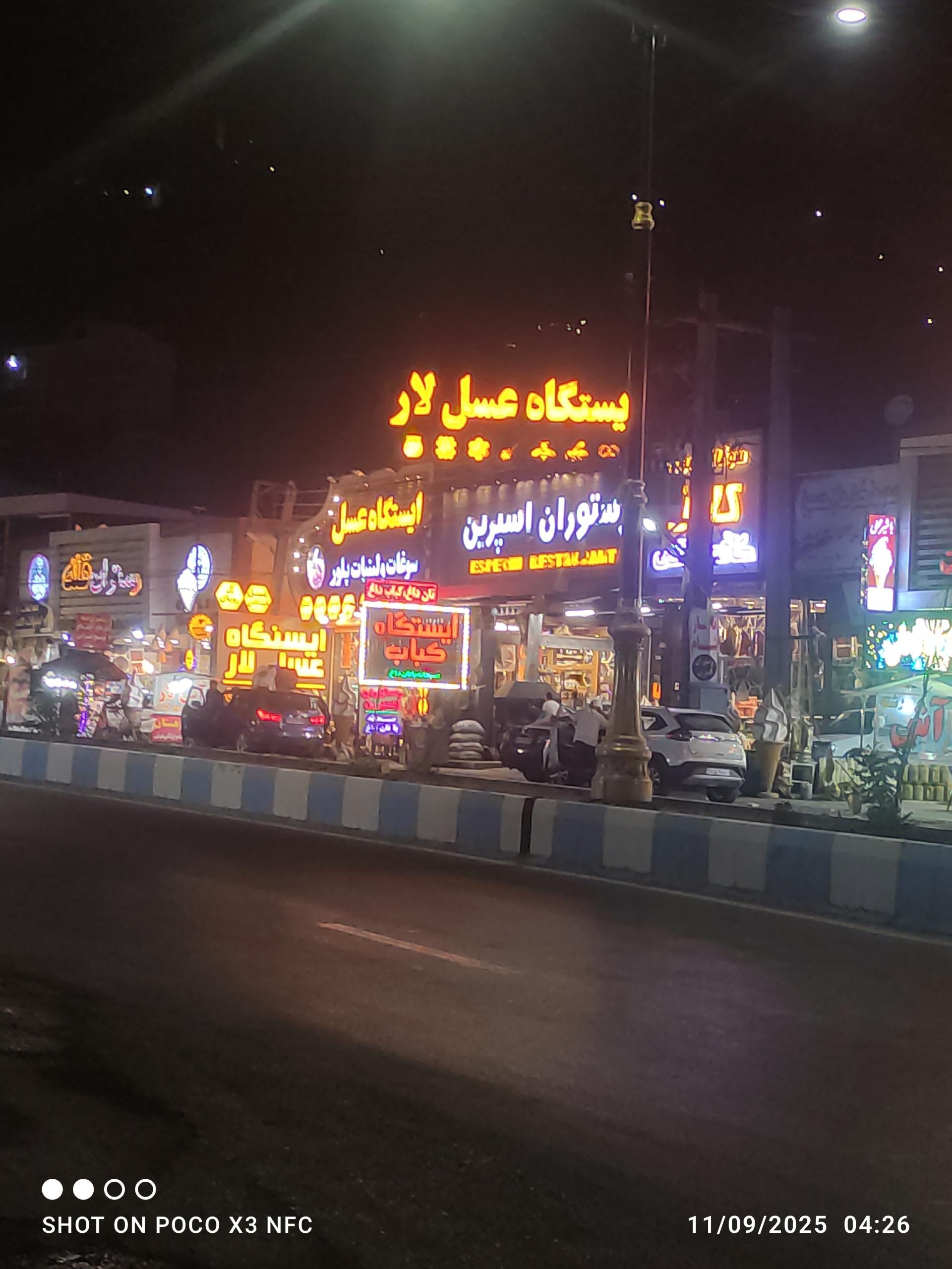 عکس ایستگاه عسل لار