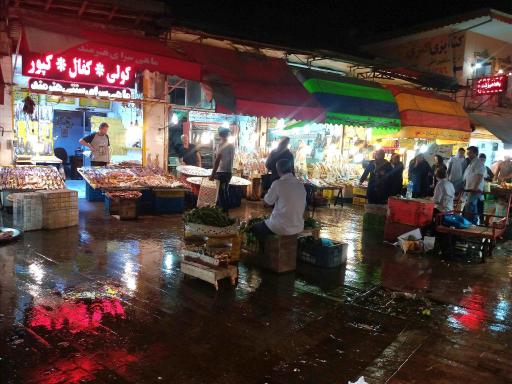 عکس بازار بزرگ رشت