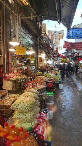 عکس بازار بزرگ رشت