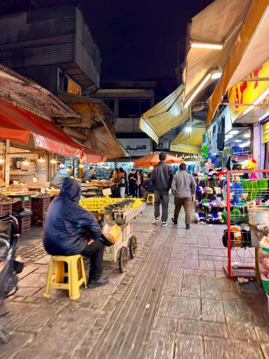 عکس بازار بزرگ رشت