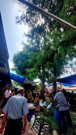 عکس بازار بزرگ رشت
