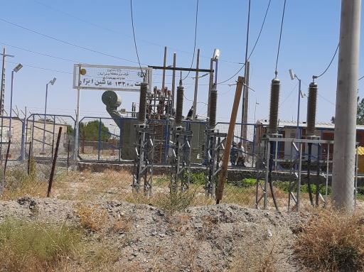 عکس پست برق ۱۳۲kv ماشین ابزار