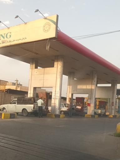 عکس جایگاه گاز CNG ملارد